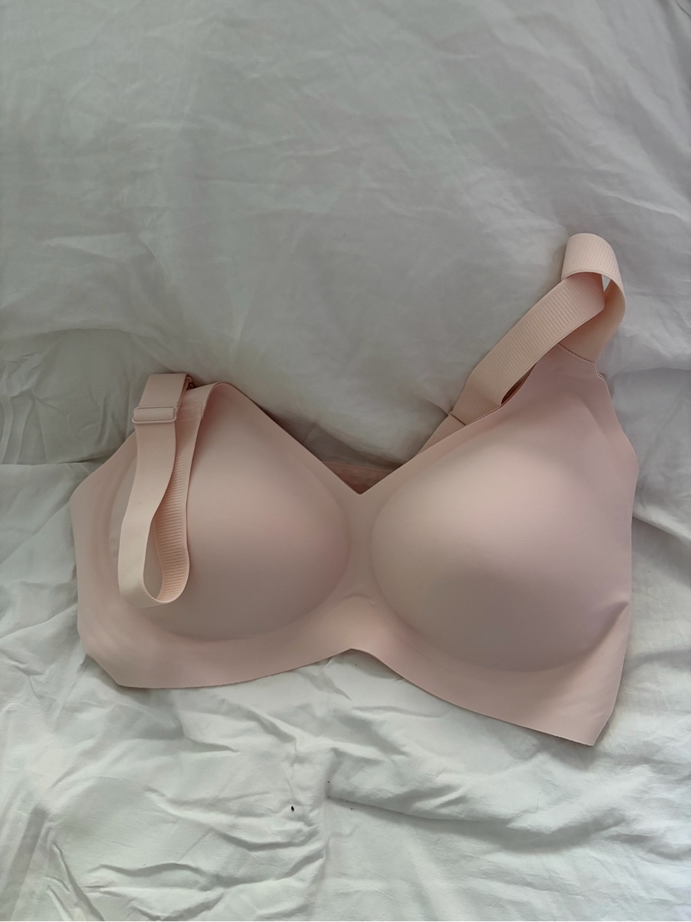 Celeste Blush Pink Smooth Molded Wireless Bra